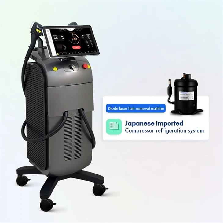 Sikkerhetsdiode laser hårfjerningsmaskin