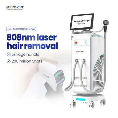 Permanent diode laser hårfjerning maskin